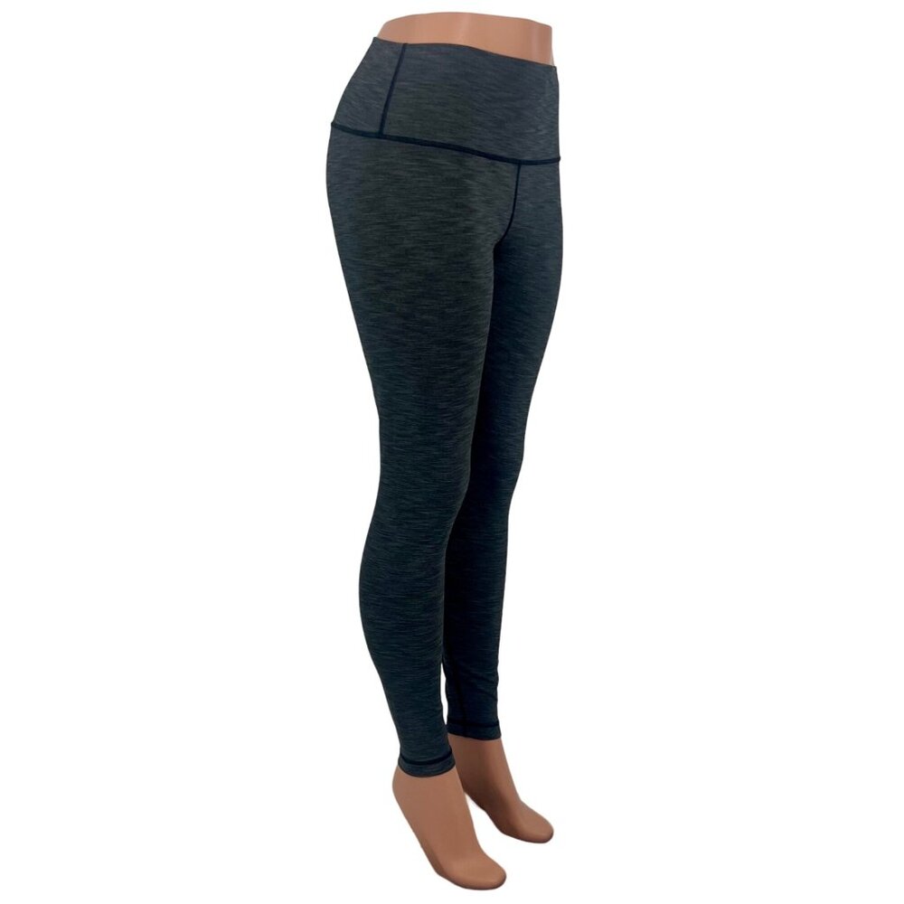 NWOT Lululemon Wunder Under Hi-Rise Tight Heathered Black Buttery Soft Leggings - Picture 10 of 16